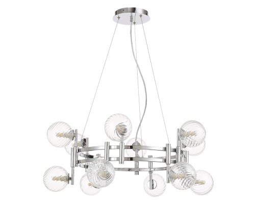 Люстра Crystal Lux LUXURY SP12 CHROME