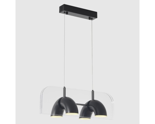 Светильник подвесной Crystal Lux ELEMENT SP24W LED BLACK