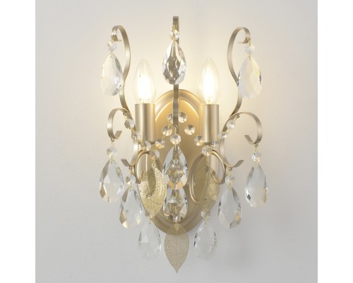 Бра Crystal Lux ESMIRALDA AP2 GOLD