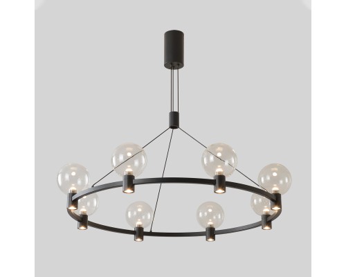 Люстра Crystal Lux DUET SP56W LED BLACK