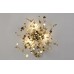 Бра Crystal Lux GARDEN AP-PL3 D400 GOLD