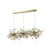 Светильник подвесной Crystal Lux GARDEN SP3х3 L1200 GOLD