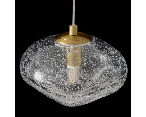 Светильник подвесной Crystal Lux FORMLESS SP1 TRANSPARENT