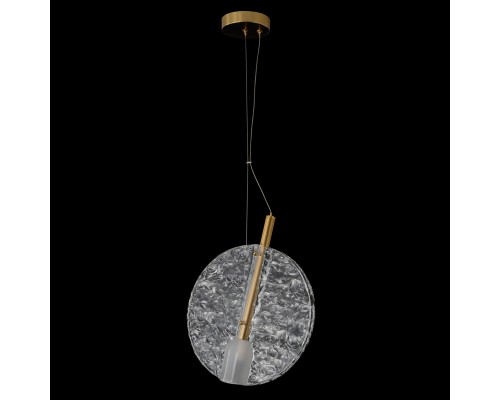 Светильник подвесной Crystal Lux FROZEN SP1 BRASS