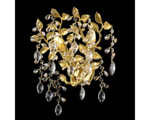 Бра Crystal Lux EDEN AP2 GOLD