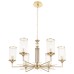 Люстра Crystal Lux GLORIA SP6 BRASS