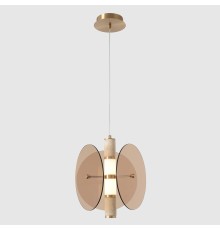 Светильник подвесной Crystal Lux AMARILLO SP12W LED BRASS