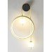 Бра Crystal Lux RODRIGO AP20W LED BLACK/GOLD