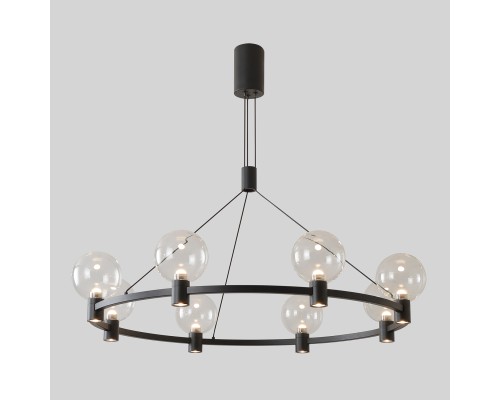 Люстра Crystal Lux DUET SP56W LED BLACK