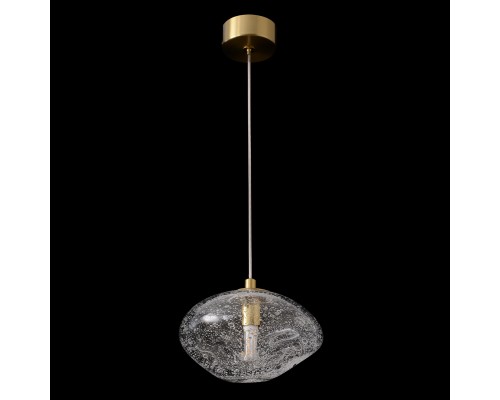 Светильник подвесной Crystal Lux FORMLESS SP1 TRANSPARENT