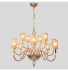 Люстра Crystal Lux SILVESTRO SP12 AMBER