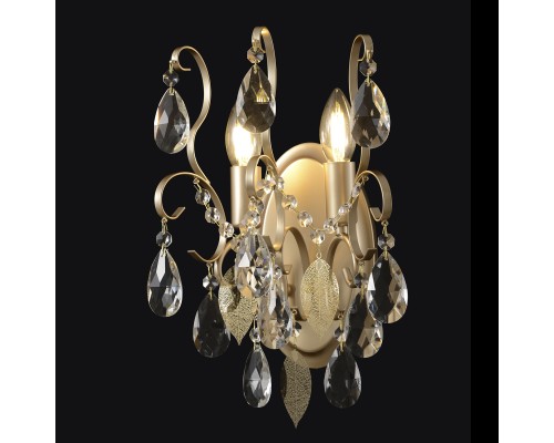 Бра Crystal Lux ESMIRALDA AP2 GOLD
