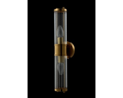 Светильник настенный Crystal Lux SANCHO AP2 BRASS Е14 2*60W Бронза