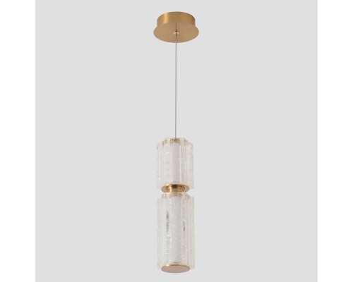 Светильник подвесной Crystal Lux ANTIQUE SP23W LED BRASS