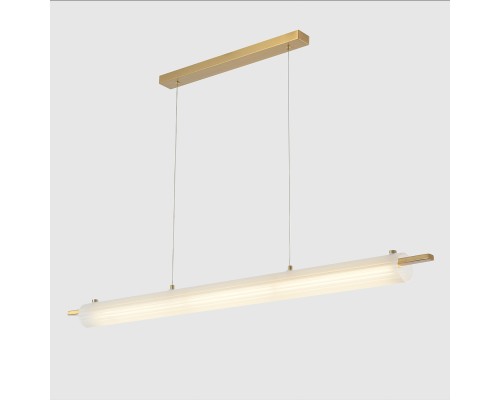 Светильник подвесной Crystal Lux TUNNEL SP40 LED BRASS