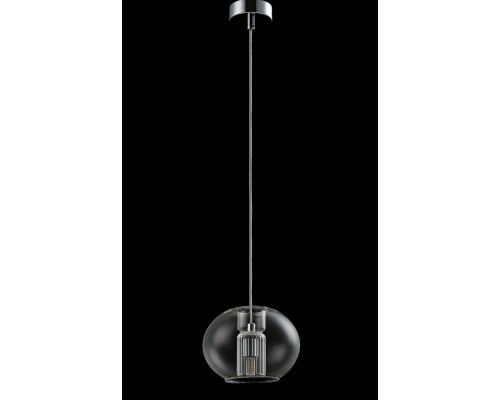 Светильник подвесной Crystal Lux BELEZA SP1 E CHROME G9 1*5W LED хром