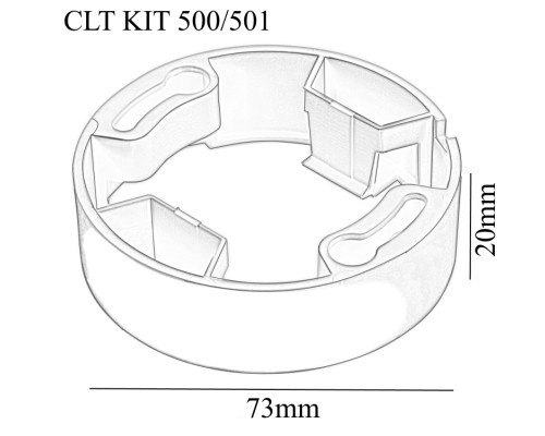 Переходник для CLT 500/501 Crystal Lux CLT KIT 500/501