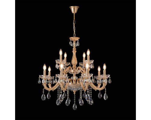 Люстра Crystal Lux ELIZABETH SP8+4 BRASS