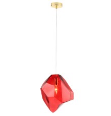 Светильник подвесной Crystal Lux NUESTRO SP1 GOLD/RED