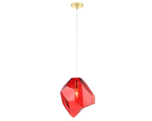 Светильник подвесной Crystal Lux NUESTRO SP1 GOLD/RED