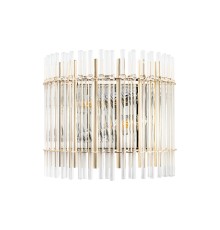 Бра Crystal Lux AURELIO AP2 GOLD+CHROME/TRANSPARENT