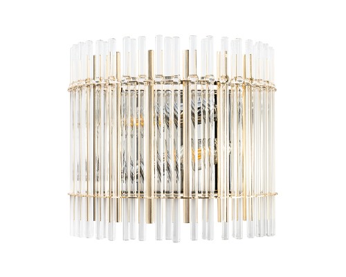 Бра Crystal Lux AURELIO AP2 GOLD+CHROME/TRANSPARENT