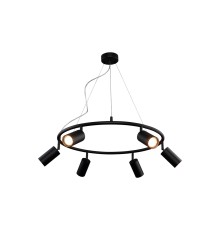 Светильник подвесной Crystal Lux RIVO SP6 BL