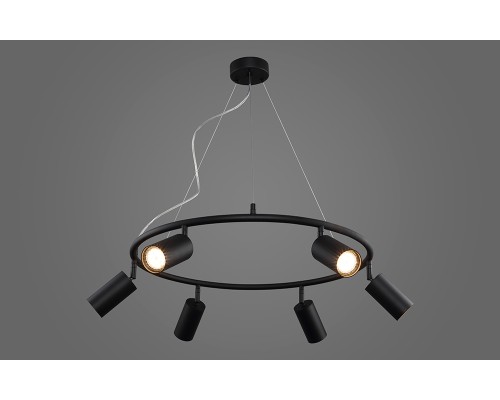 Светильник подвесной Crystal Lux RIVO SP6 BL