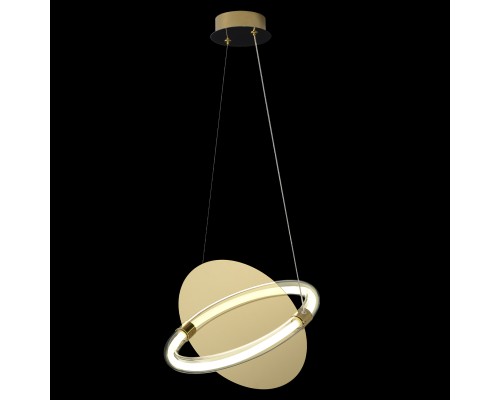 Светильник подвесной Crystal Lux NEBULA SP22W LED GOLD