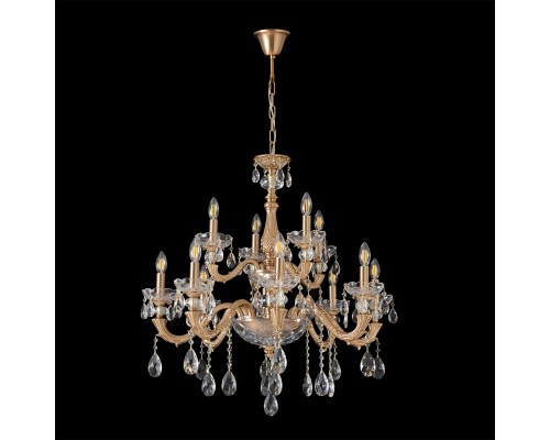 Люстра Crystal Lux ELIZABETH SP8+4 BRASS