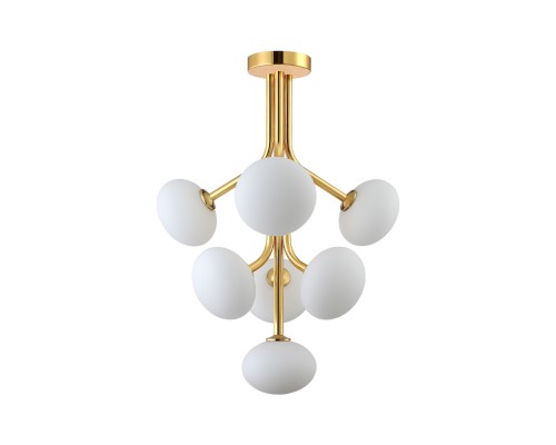 Люстра Crystal Lux ALICIA SP7 GOLD/WHITE