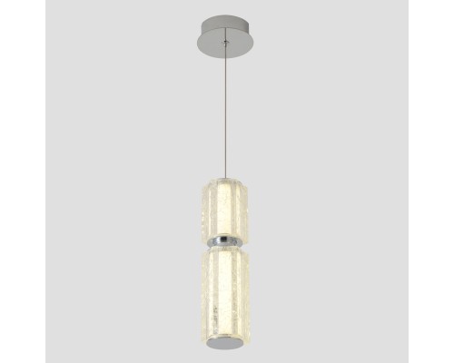 Светильник подвесной Crystal Lux ANTIQUE SP23W LED CHROME