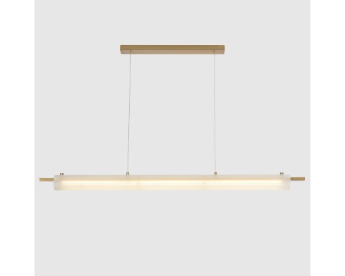 Светильник подвесной Crystal Lux TUNNEL SP40 LED BRASS