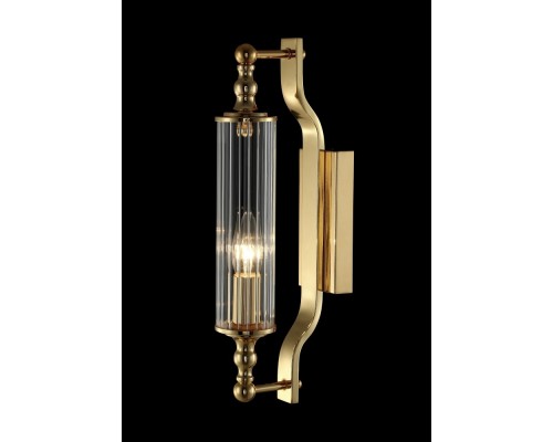 Светильник настенный Crystal Lux TOMAS AP1 GOLD Е14 1*60W Хром