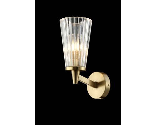 Бра Crystal Lux LAURA AP1 BRONZE E14 1*60W Бронза