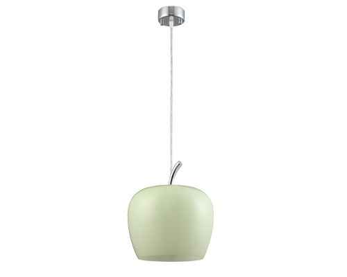 Светильник подвесной Crystal Lux AMOR SP1 LIGHT GREEN E27 1*60W Хром