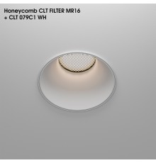 Рассеиватель Honeycomb Crystal Lux CLT FILTER MR16 Honeycomb BL