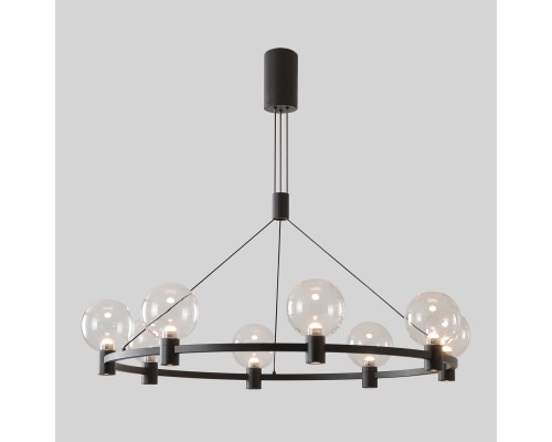 Люстра Crystal Lux DUET SP56W LED BLACK