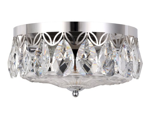 Бра хрустальное Crystal Lux CANARIA AP2 NICKEL E14 2*60W Никель