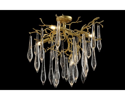 Люстра Crystal Lux REINA PL5 D600 GOLD PEARL