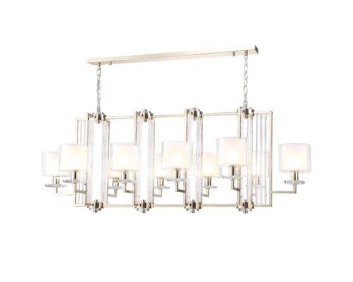 Люстры Crystal Lux NICOLAS SP10 L1300 GOLD/WHITE