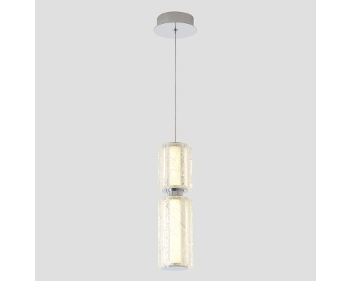 Светильник подвесной Crystal Lux ANTIQUE SP23W LED CHROME