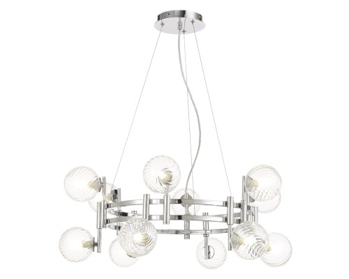 Люстра Crystal Lux LUXURY SP12 CHROME