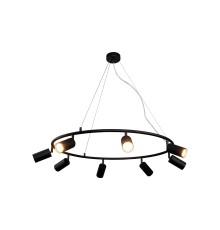 Светильник подвесной Crystal Lux RIVO SP8 BL