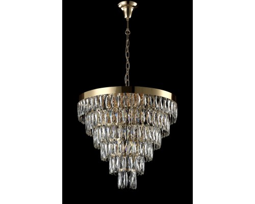 Люстра Crystal Lux ABIGAIL SP-PL15 D620 GOLD/TRANSPARENT