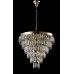 Люстра Crystal Lux ABIGAIL SP-PL15 D620 GOLD/TRANSPARENT