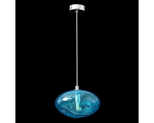Светильник подвесной Crystal Lux FORMLESS SP1 BLUE