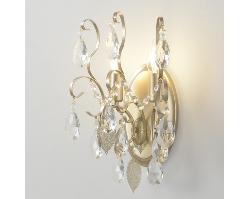 Бра Crystal Lux ESMIRALDA AP2 GOLD