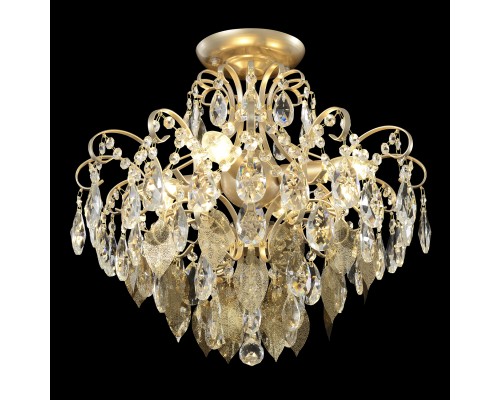 Светильник потолочный Crystal Lux ESMIRALDA PL4 GOLD
