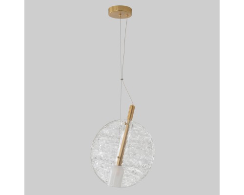Светильник подвесной Crystal Lux FROZEN SP1 BRASS